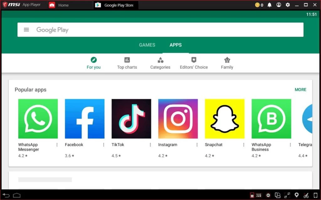 MSI App Player — screenshot 2