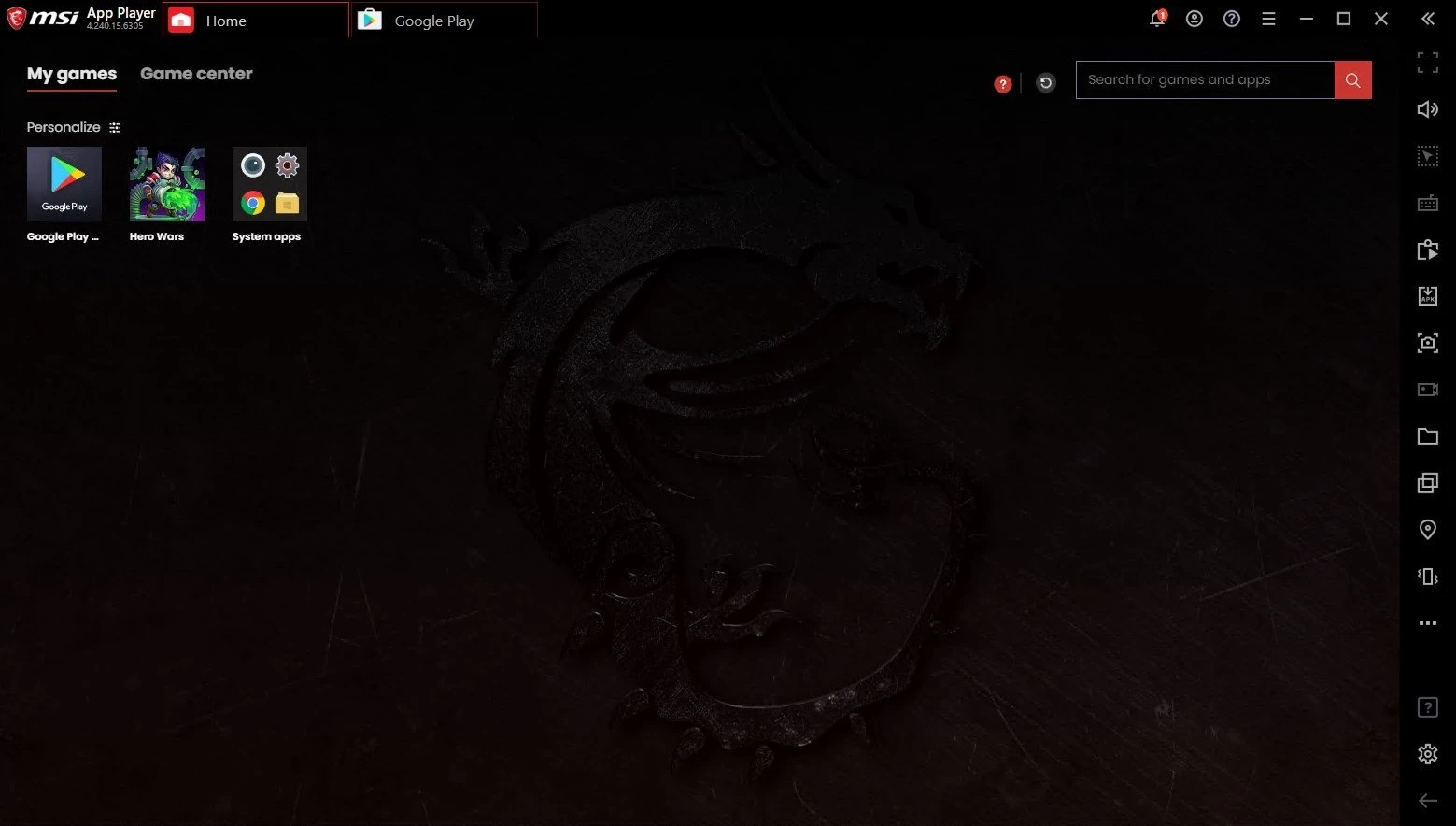 MSI App Player — screenshot 3